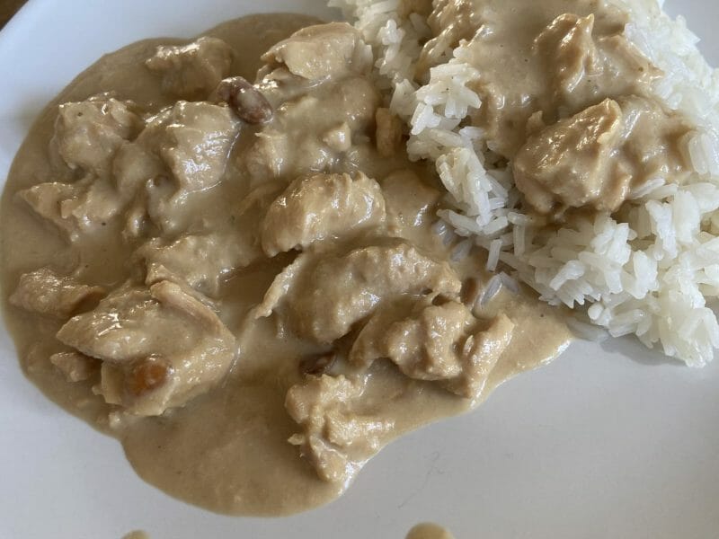 Cliquez pour zoomer ! Effiloché de poulet aux cacahuètes Thermomix par lyd25000