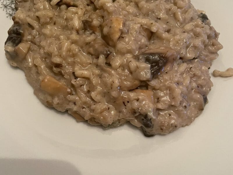 Cliquez pour zoomer ! Risotto au gorgonzola et champignons Thermomix par claire.o9