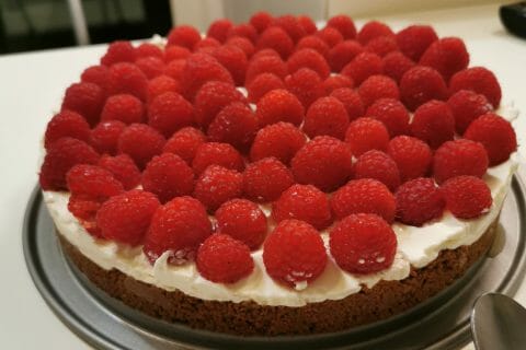 Cliquez pour zoomer ! Tarte aux fraises sans cuisson Thermomix par mamkat