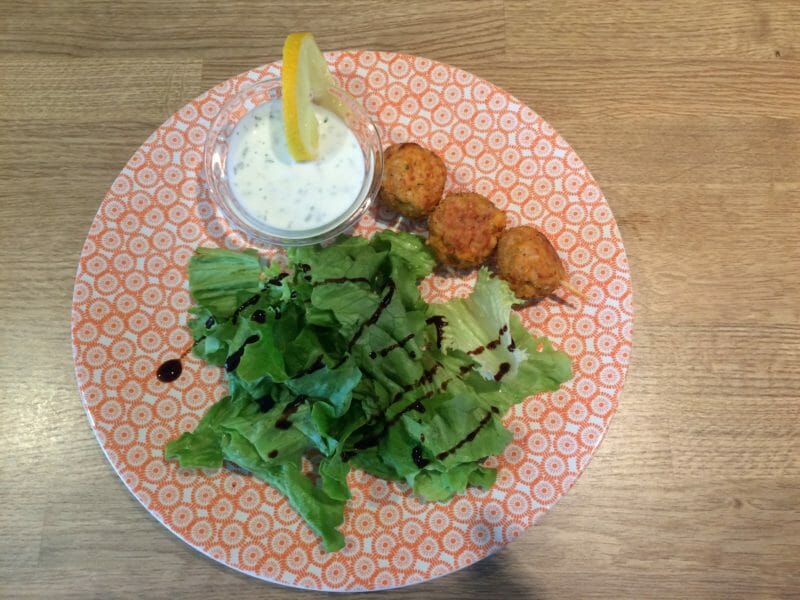 Cliquez pour zoomer ! Boulettes de poulet au chorizo Thermomix par Ivalanka