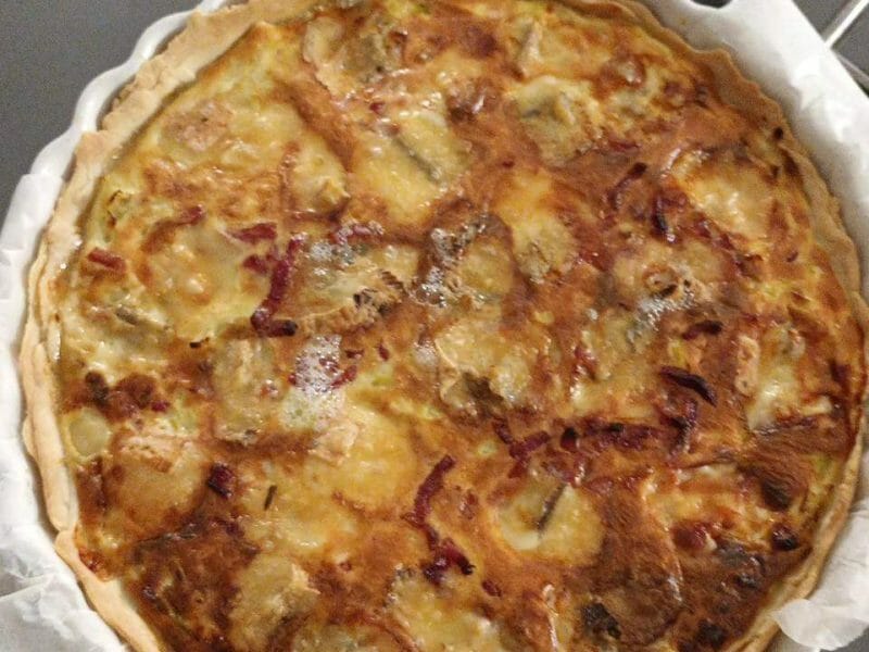 Cliquez pour zoomer ! Flamiche aux poireaux et gorgonzola Thermomix par cedric_40