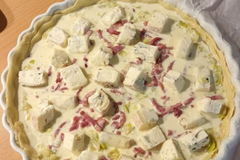 Cliquez pour zoomer ! Flamiche aux poireaux et gorgonzola Thermomix par cedric_40