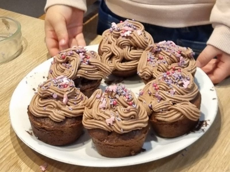 Cliquez pour zoomer ! Cupcakes Kinder Thermomix par marion_181m