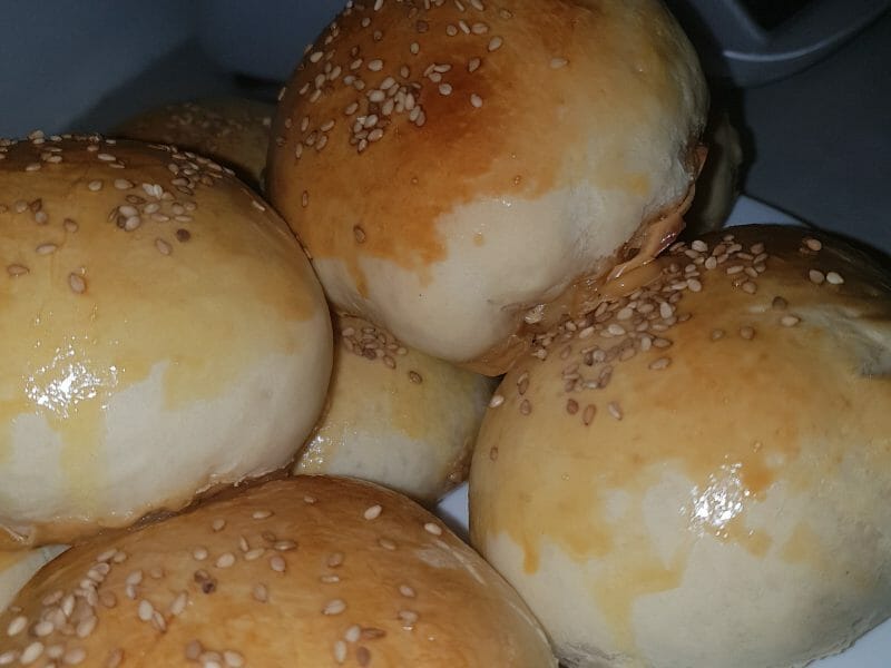 Cliquez pour zoomer ! Petits pains farcis au boeuf Thermomix par Naw_