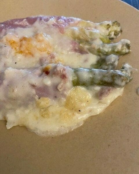 Cliquez pour zoomer ! Gratin d’asperges au jambon Thermomix par muriellecl