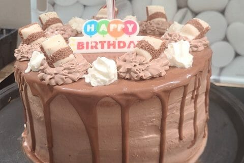 Cliquez pour zoomer ! Layer cake Kinder Bueno Thermomix par lagigi13