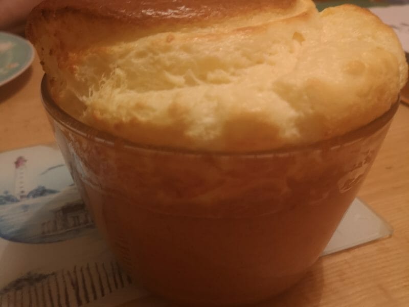 Cliquez pour zoomer ! Soufflé au fromage Thermomix par Mélanie