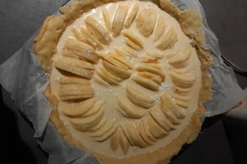 Cliquez pour zoomer ! Tarte normande aux pommes Thermomix par cissia