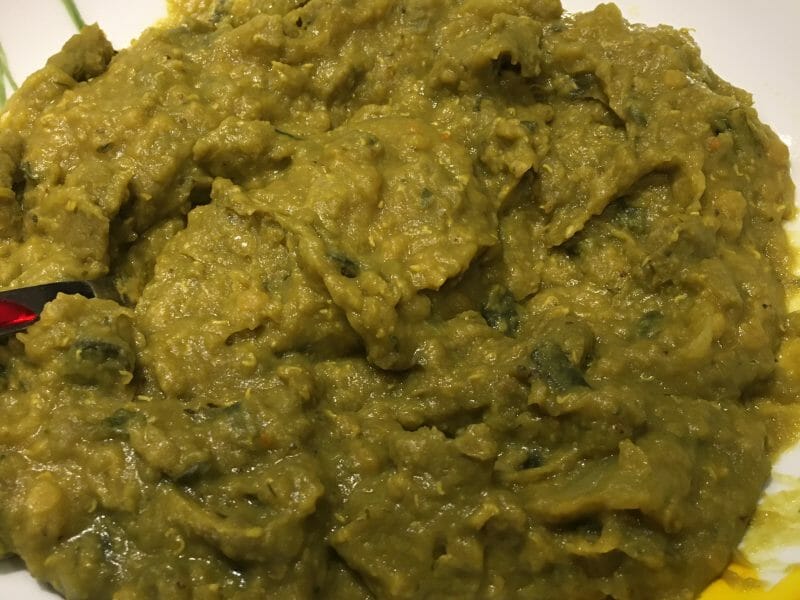 Cliquez pour zoomer ! Dhal d’aubergine et de lentilles corail Thermomix par laetit57