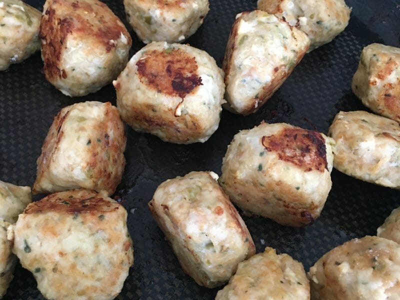 Cliquez pour zoomer ! Boulettes de poulet aux olives Thermomix par laetit57