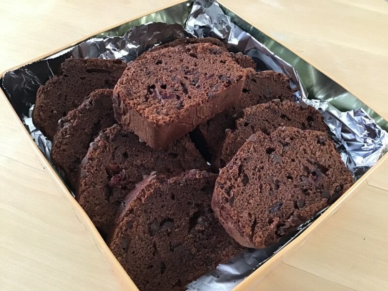 Cliquez pour zoomer ! Cake au chocolat et cranberries Thermomix par sonia_62