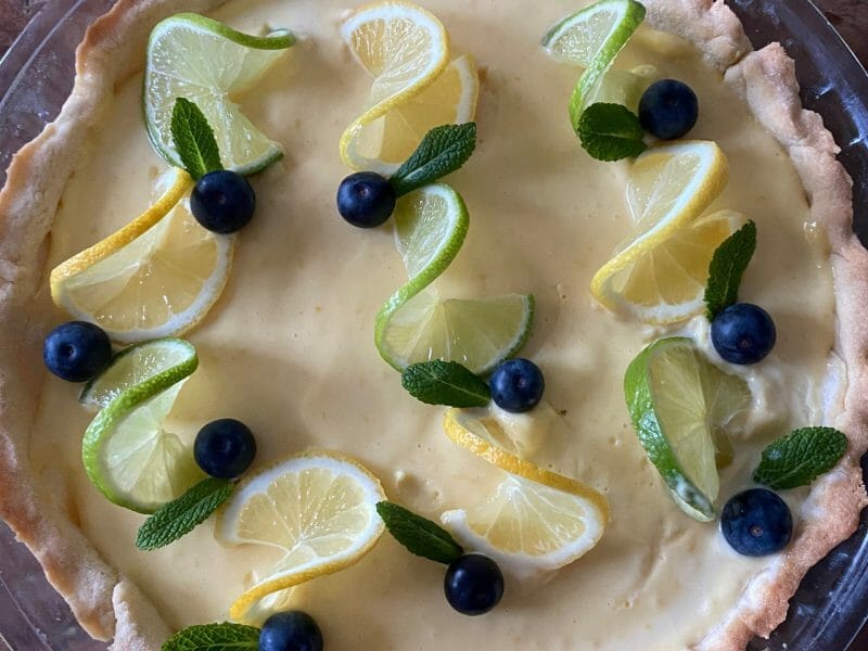 Cliquez pour zoomer ! Tarte au citron Thermomix par FLOCONKA
