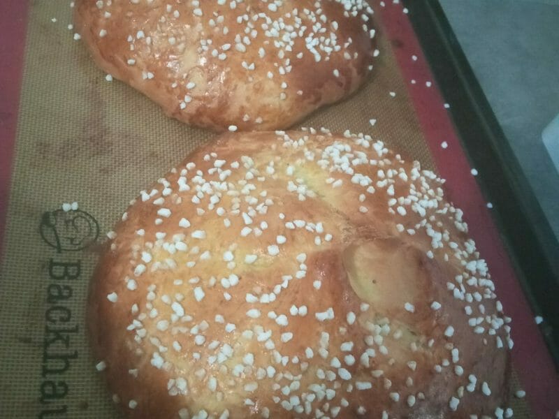 Cliquez pour zoomer ! Mouna (brioche de pâques) Thermomix par jessica_96