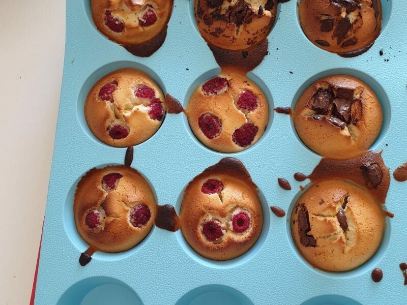 Cliquez pour zoomer ! Visitandines aux framboises Thermomix par tooniox