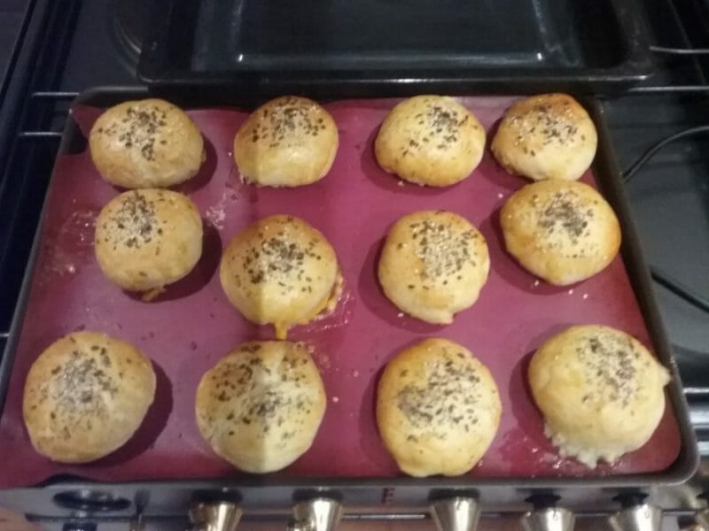 Cliquez pour zoomer ! Bun’s jambon fromage Thermomix par Sylvia07