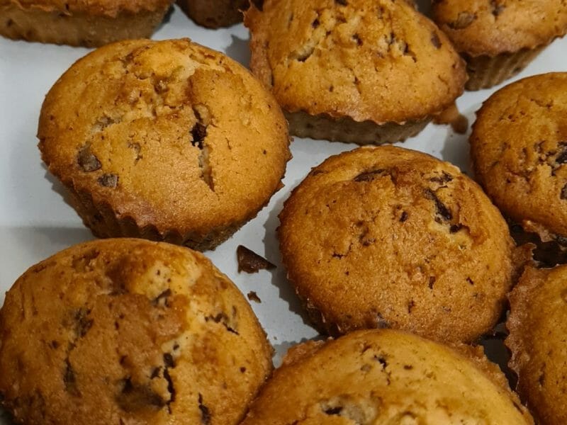 Cliquez pour zoomer ! Muffins noix de pécan et pépites de chocolat Thermomix par pasama29