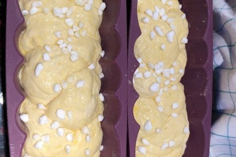 Cliquez pour zoomer ! Brioche tressée à la mie filante Thermomix par Naans
