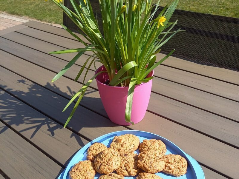 Cliquez pour zoomer ! Cookies noix de cajou et chocolat Thermomix par sarahdabois