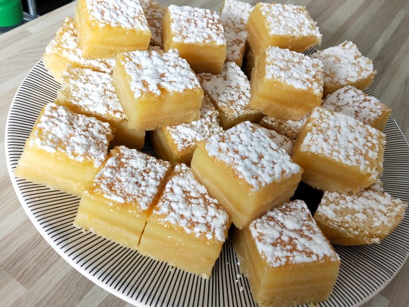 Cliquez pour zoomer ! Carrés au citron Thermomix par Davy56