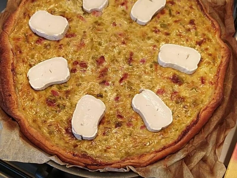 Cliquez pour zoomer ! Tarte aux poireaux Thermomix par valerie0306