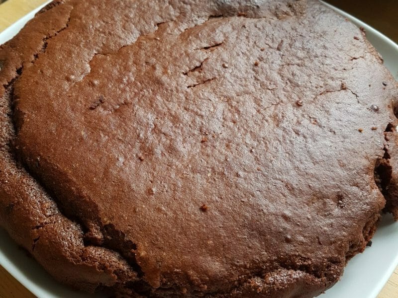 Cliquez pour zoomer ! Brownie magique aux haricots rouges Thermomix par Smc