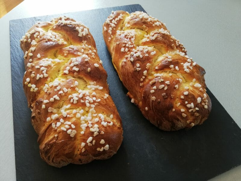 Cliquez pour zoomer ! Brioche tressée à la mie filante Thermomix par francoise_33