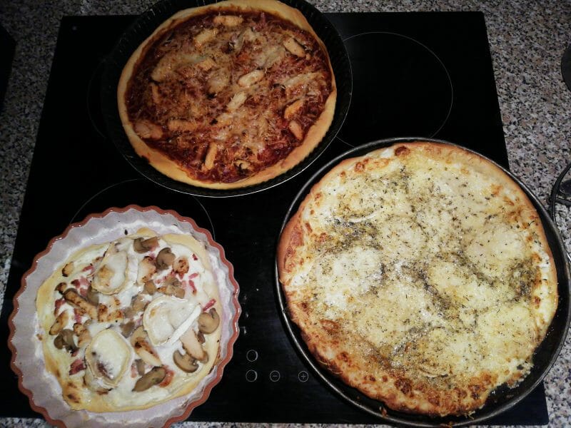 Cliquez pour zoomer ! Pizza au thon et aux olives Thermomix par francoise_33