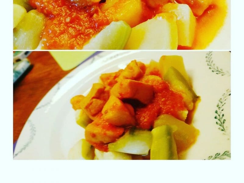 Cliquez pour zoomer ! Encornets à la provençale Thermomix par lolok70