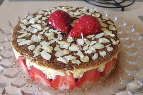 Cliquez pour zoomer ! Fraisier Thermomix par celia iness