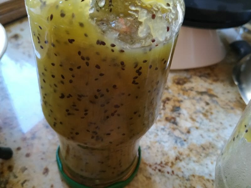 Cliquez pour zoomer ! Confiture de kiwis aux pommes Thermomix par audrey57960