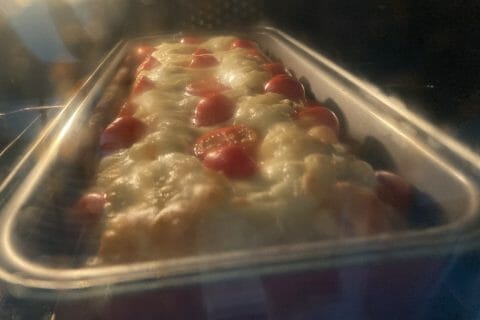 Cliquez pour zoomer ! Cake tomates mozzarella et lardons Thermomix par snowake