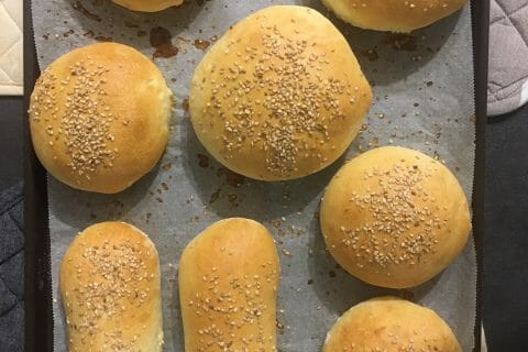 Cliquez pour zoomer ! Pains hamburger Thermomix par snowake