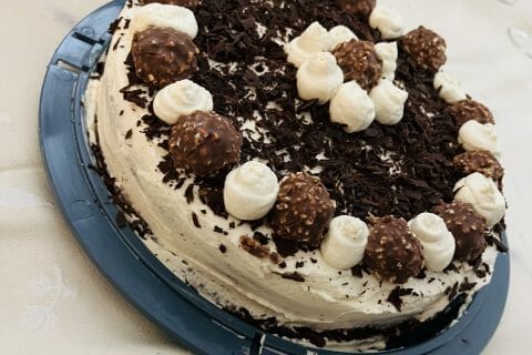 Cliquez pour zoomer ! Bûche forêt noire Thermomix par sabrinette