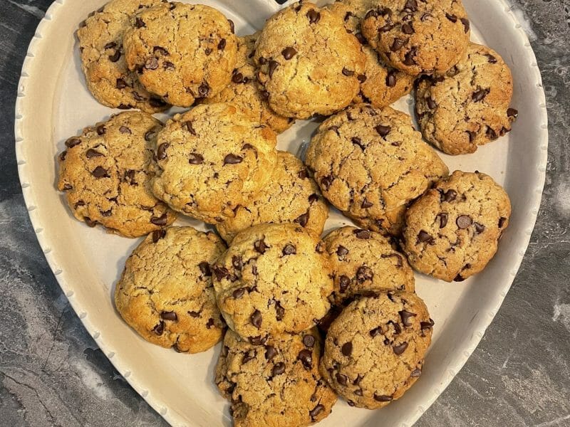 Cliquez pour zoomer ! Cookies beurre de cacahuète et pépites de chocolat Thermomix par sabrinette