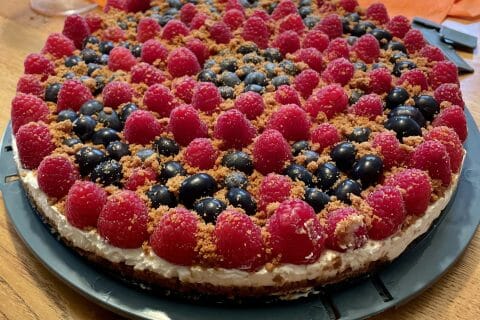 Cliquez pour zoomer ! Tarte aux fraises sans cuisson Thermomix par sabrinette