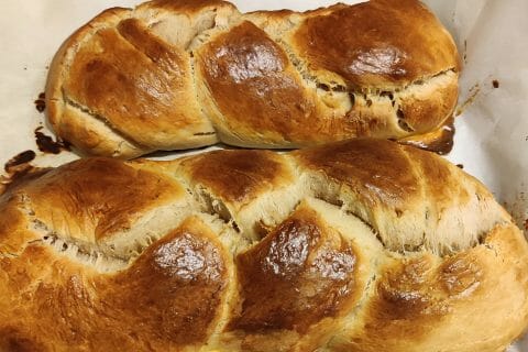 Cliquez pour zoomer ! Brioche tressée à la mie filante Thermomix par jerem_5
