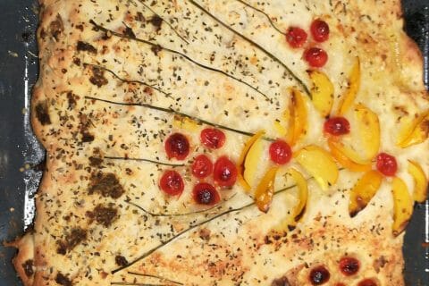 Cliquez pour zoomer ! Focaccia des Pouilles Thermomix par lisou79