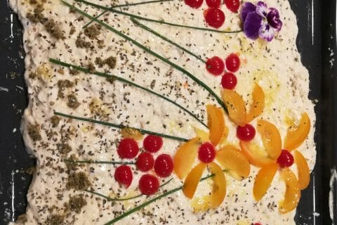 Cliquez pour zoomer ! Focaccia des Pouilles Thermomix par lisou79