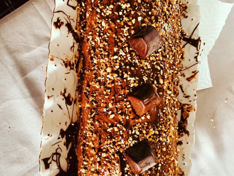 Cliquez pour zoomer ! Bûche Ferrero Rocher Thermomix par mlanie22