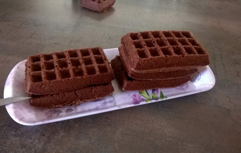 Cliquez pour zoomer ! Gaufres brownies Thermomix par Titine61