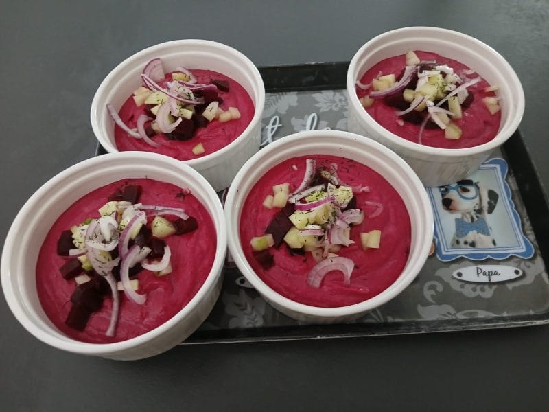 Cliquez pour zoomer ! Gaspacho de betterave et pomme Thermomix par Titine61
