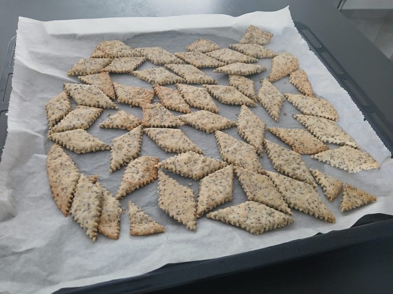 Cliquez pour zoomer ! Biscuits apéro aux graines Thermomix par Titine61