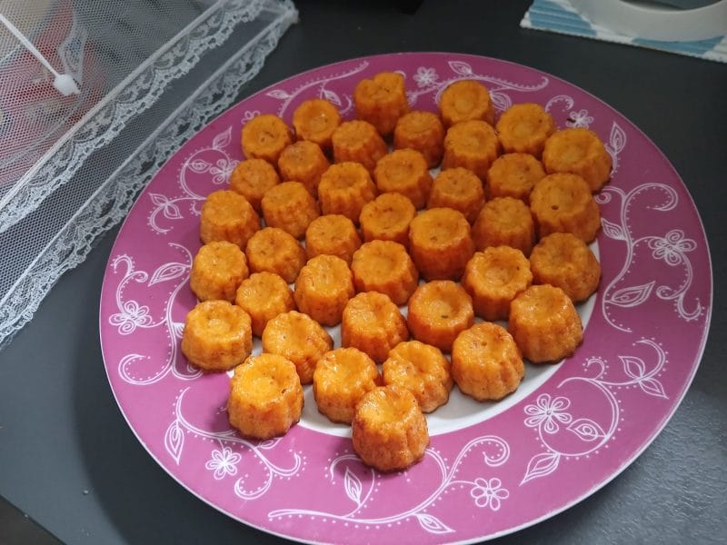 Cliquez pour zoomer ! Mini cannelés chorizo comté Thermomix par Titine61