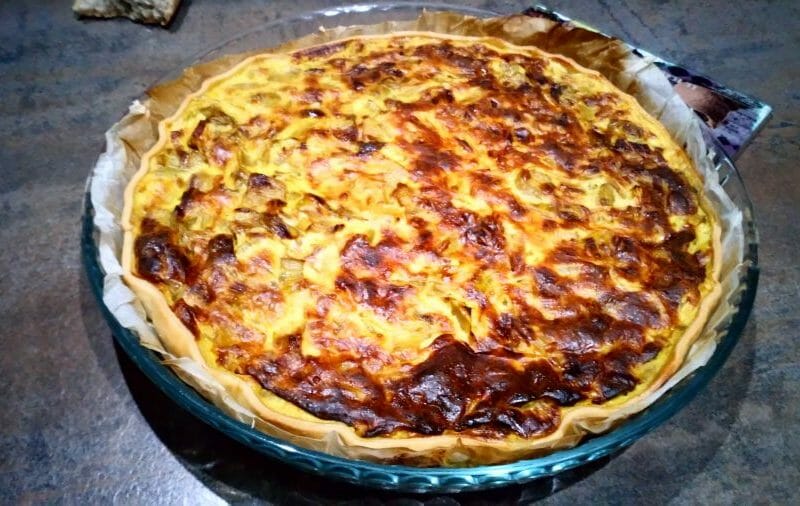 Cliquez pour zoomer ! Tarte fondante aux endives et au curry Thermomix par Titine61