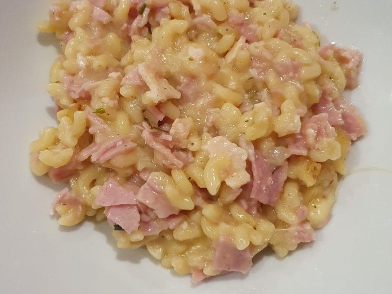 Cliquez pour zoomer ! Risotto de coquillettes Thermomix par Muri