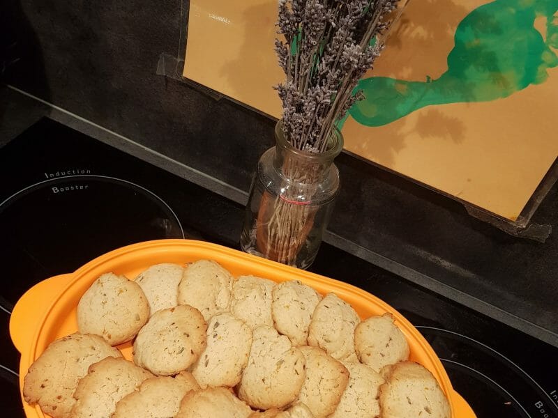 Cliquez pour zoomer ! Cookies à la lavande Thermomix par Muri
