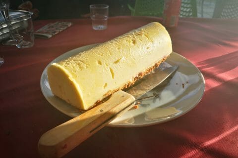 Cliquez pour zoomer ! Bûche glacée mangue et framboise Thermomix par anais3012