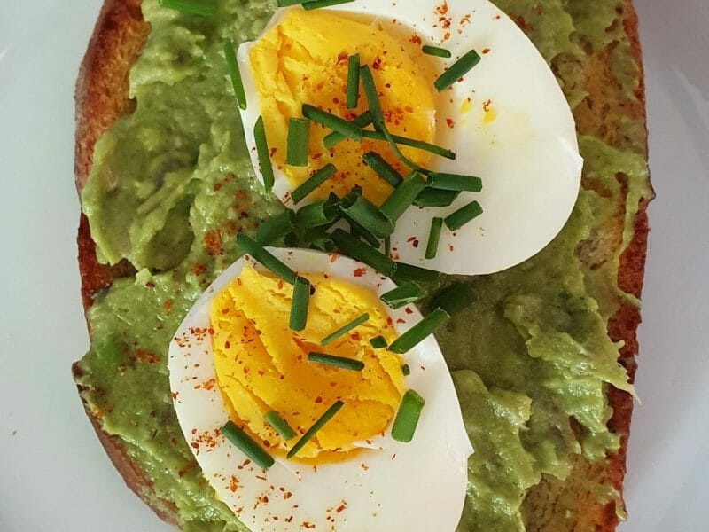 Cliquez pour zoomer ! Tartine avocat et oeuf mollet Thermomix par natigayda