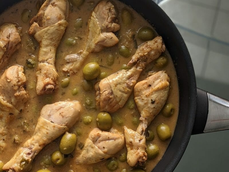 Cliquez pour zoomer ! Tajine de poulet aux olives Thermomix par Vykatchuu