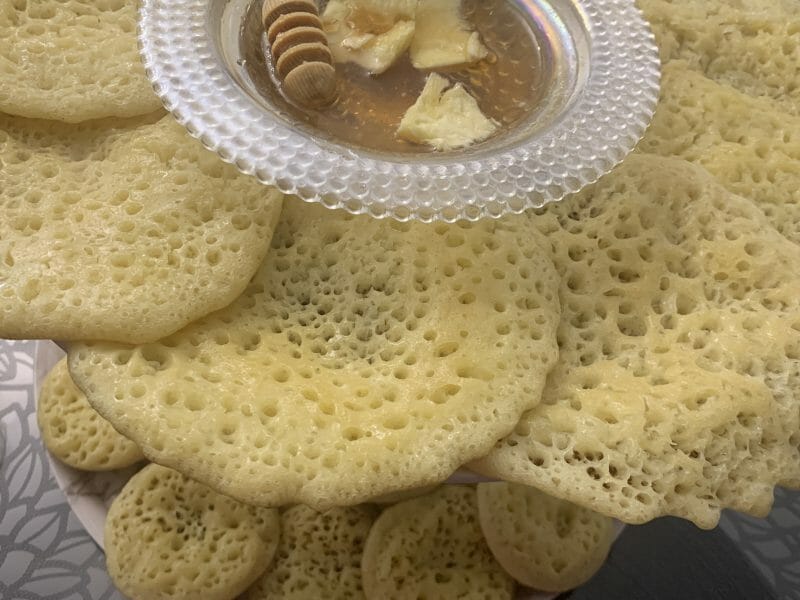 Cliquez pour zoomer ! Baghrir – Crêpes mille trous Thermomix par Drissia